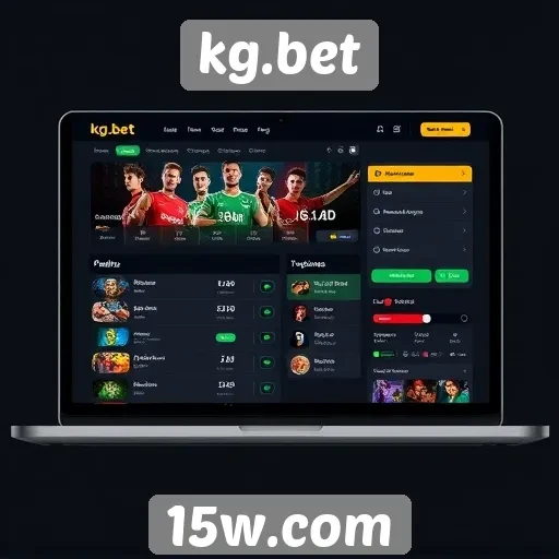 Análise da interface do usuário no kg.bet